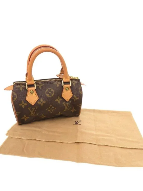 Louis Vuitton Mini Speedy Monogram Handbag 0475 - Picture 2 of 8